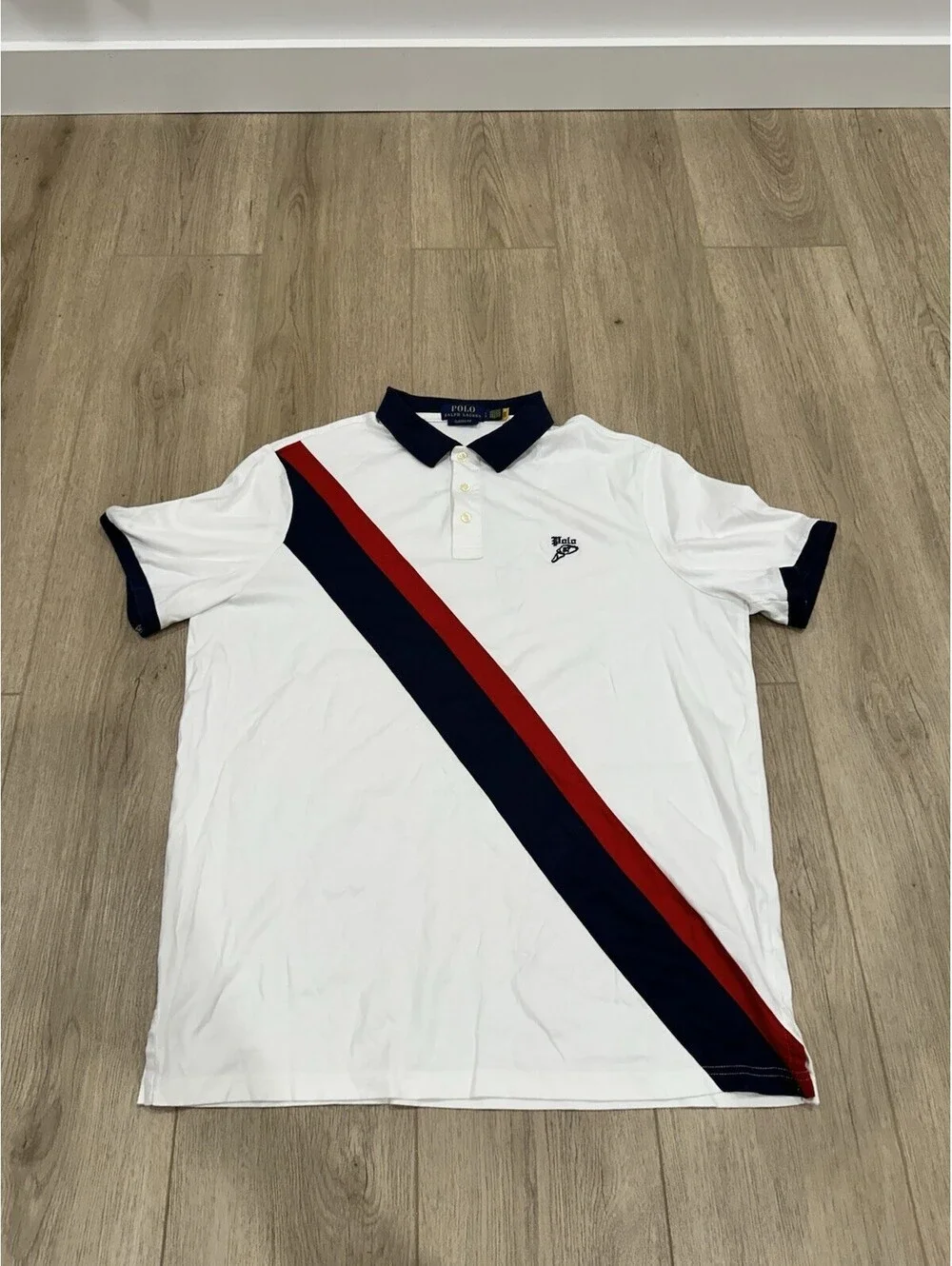 Polo Ralph Lauren Men's Classic Fit Soft Cotton Polo Shirt Large P Wing